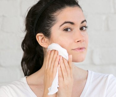 Fall Arrives, Your Skincare Routine Should Change (female patient face after skincare)